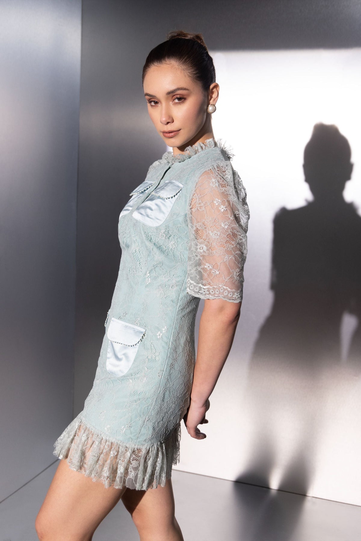 Ice bloom dress