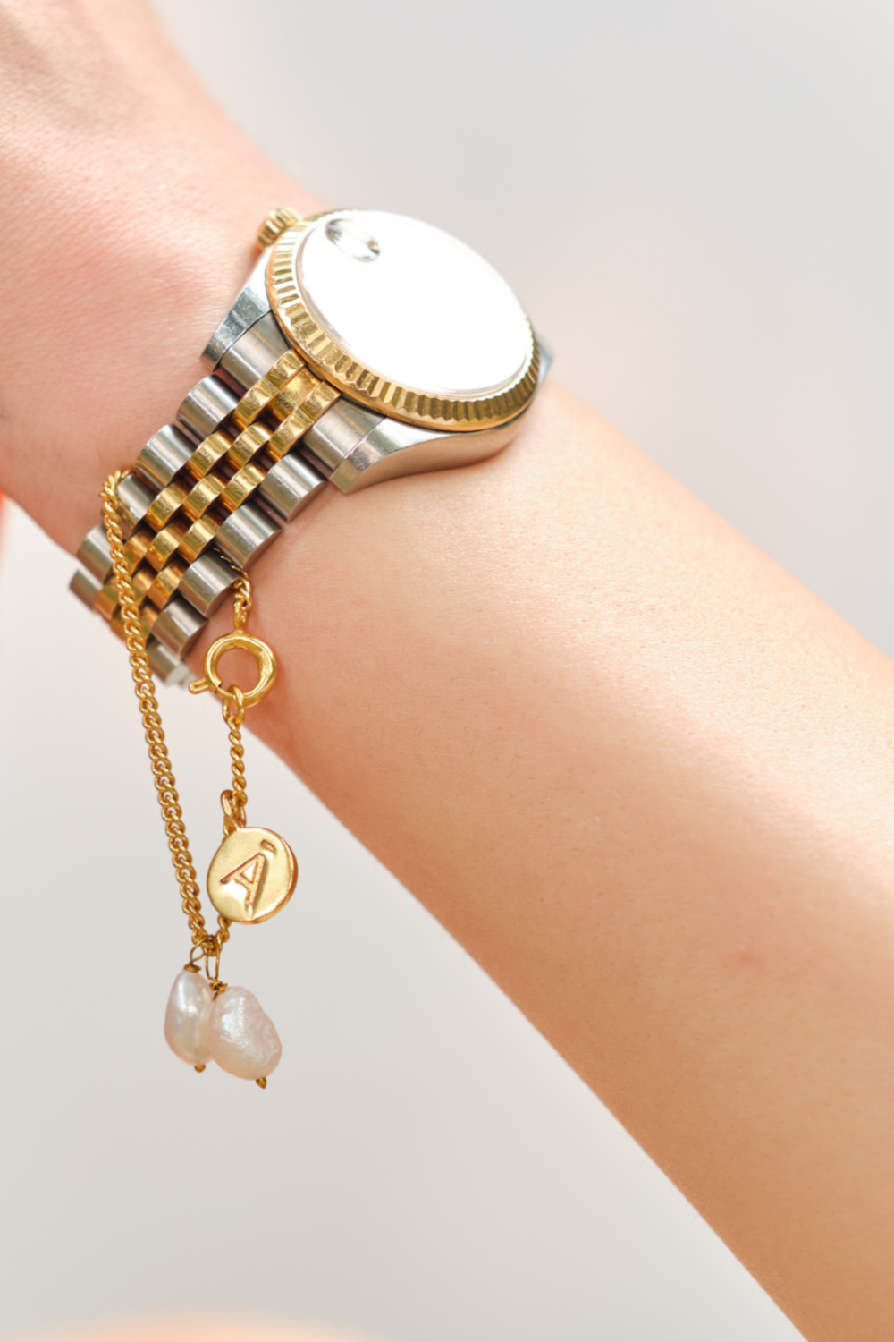 Rice Pearl Watch Charm