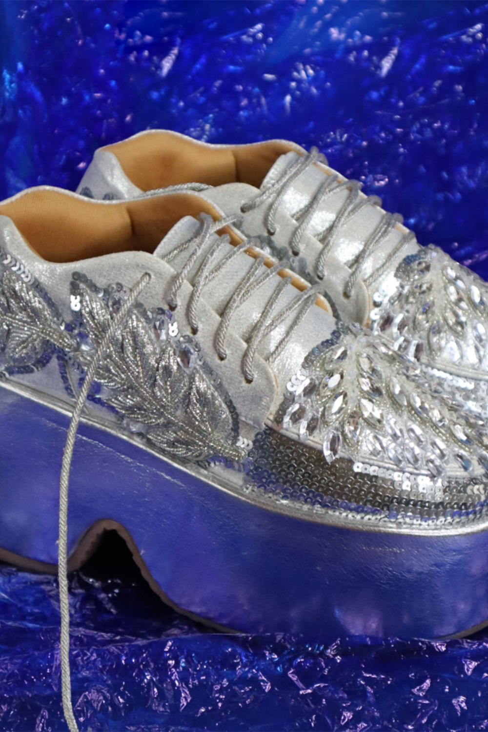 Once Upon A Snowflake Luxe Silver Shoes