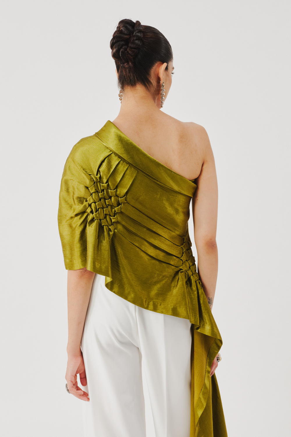 Pisa Top in olive Green