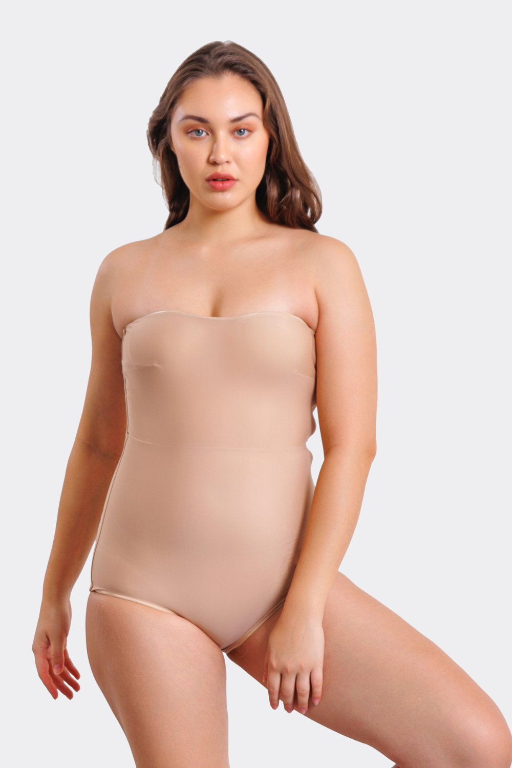 The Active Story Nude Strapless Bustier Shaping Bodysuit