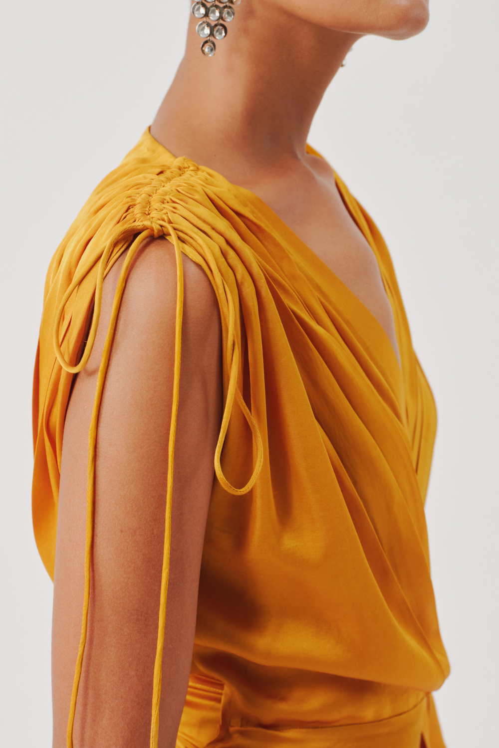 Rumba Dress in Mustard