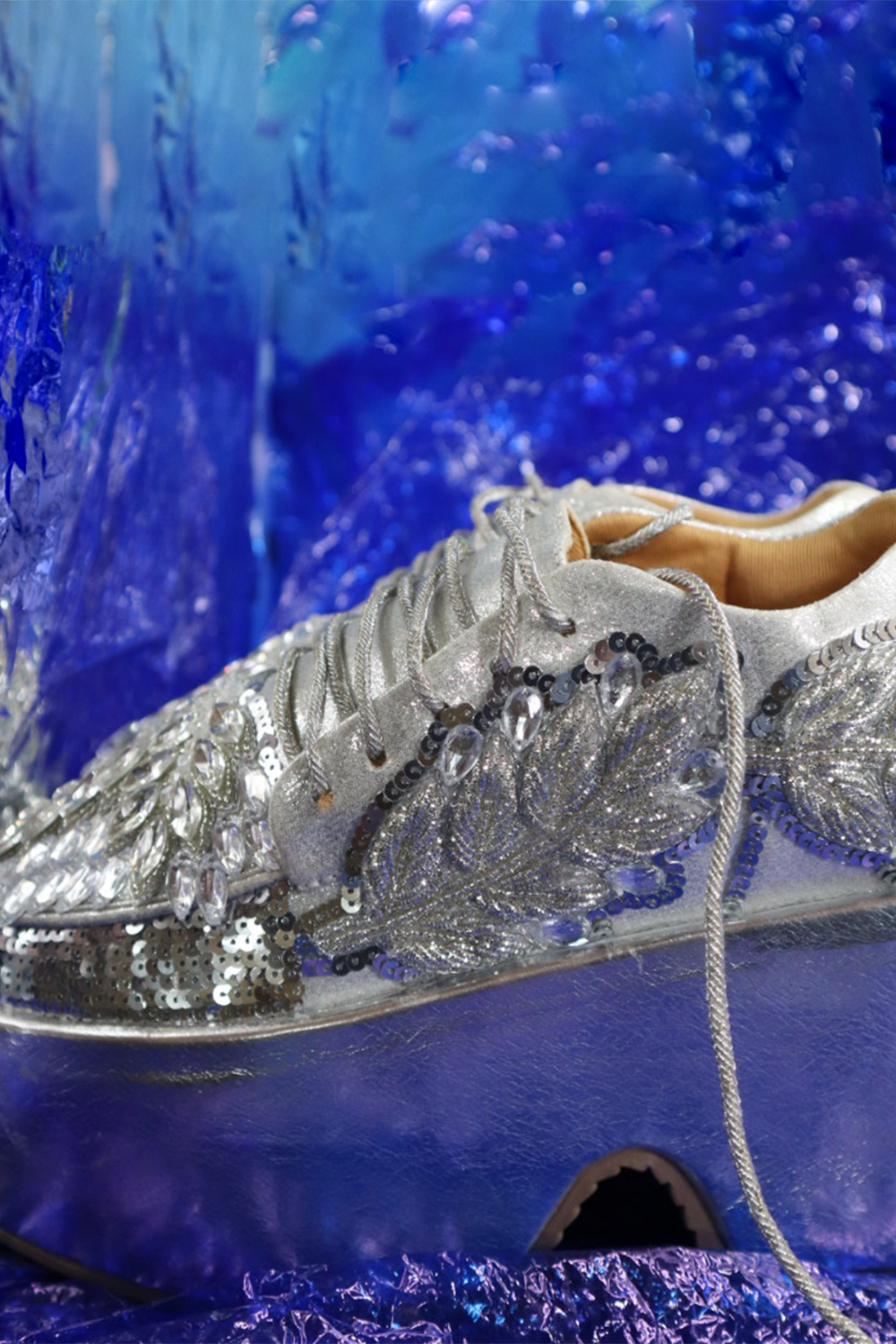 Once Upon A Snowflake Luxe Silver Shoes