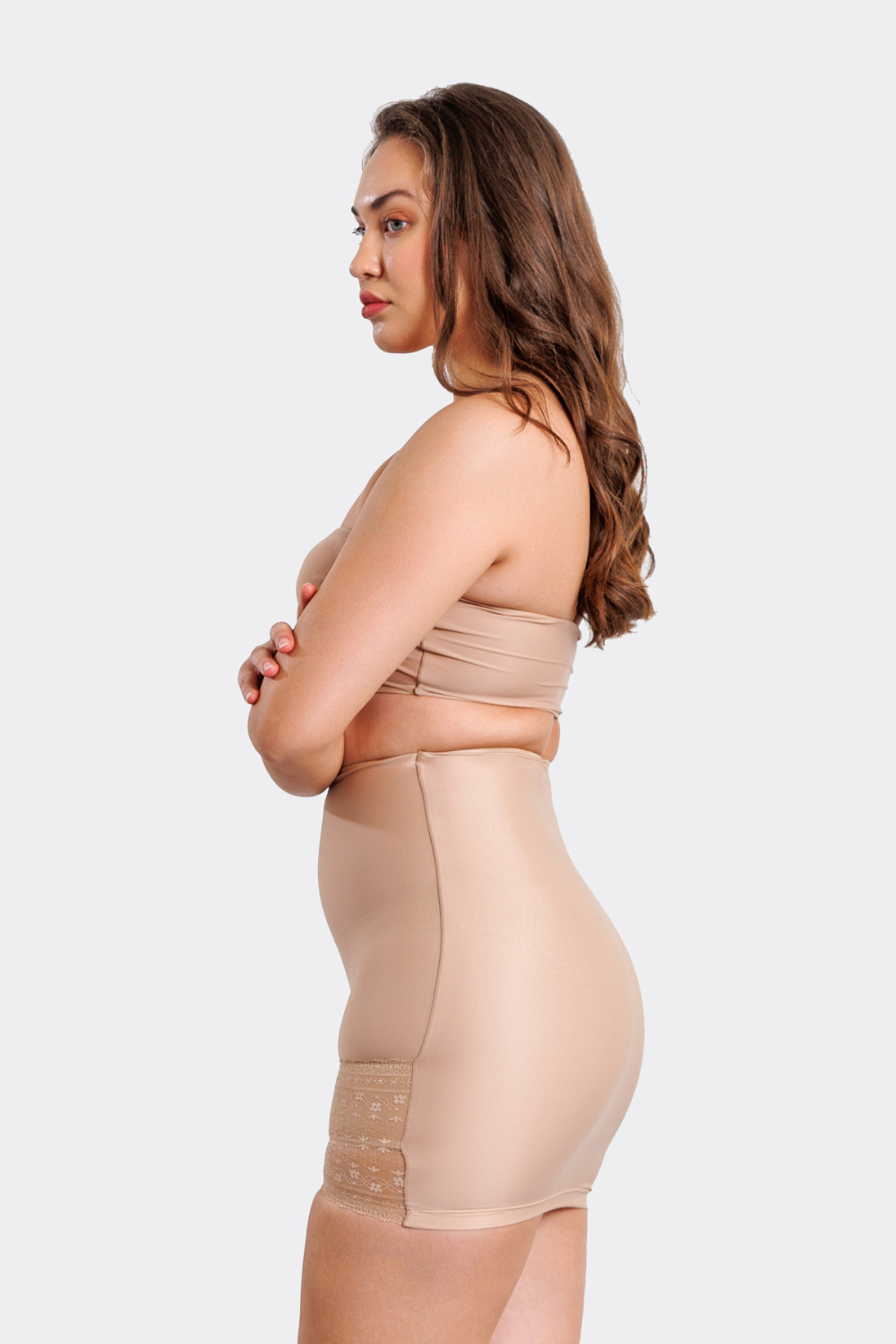 The Active Story Nude Lace Shaping Skirt