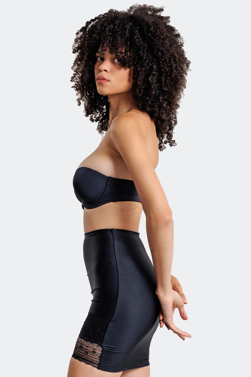 The Active Story Black Lace Shaping Skirt