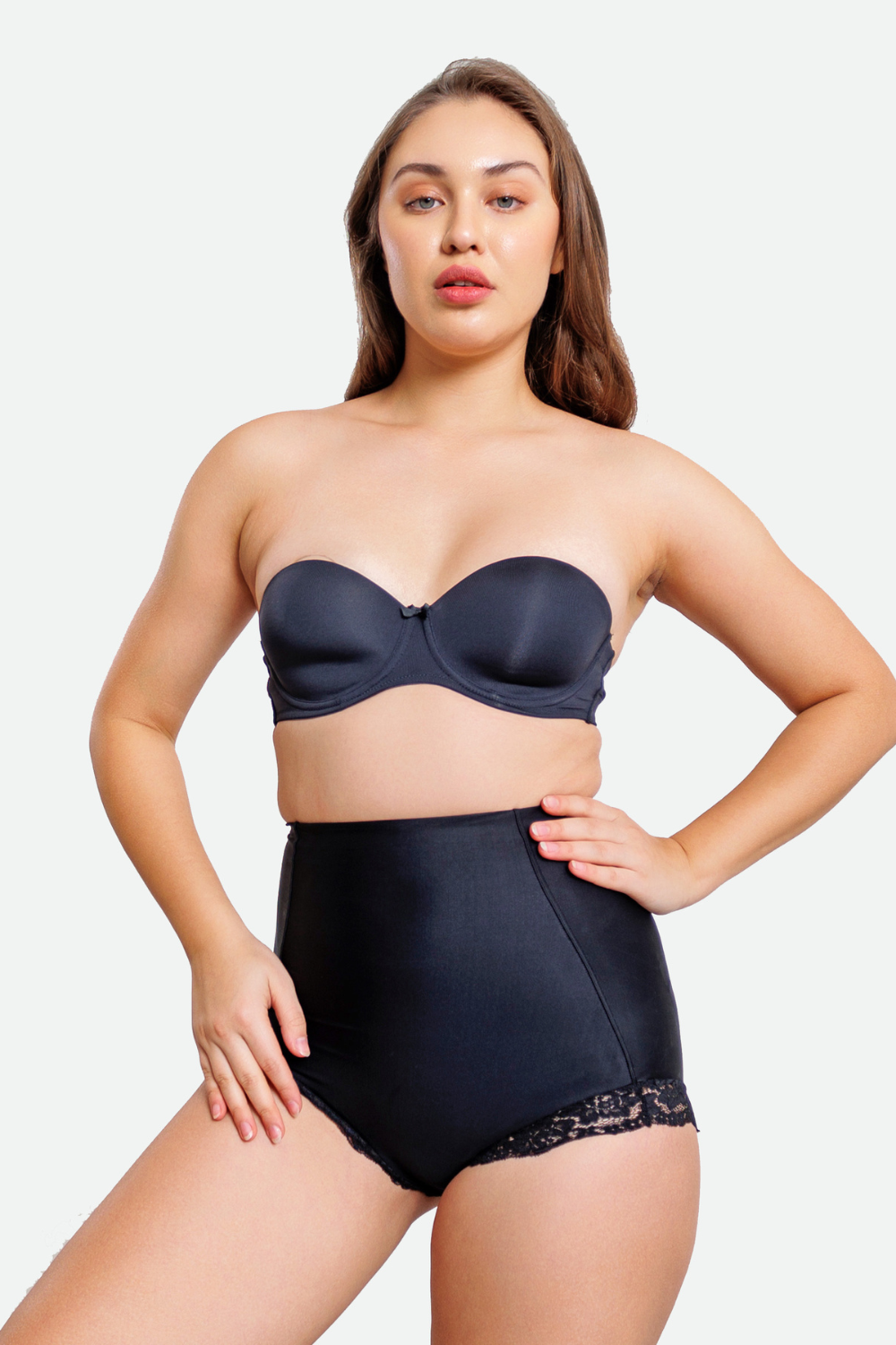 The Active Story Black Lace Tummy Tucker