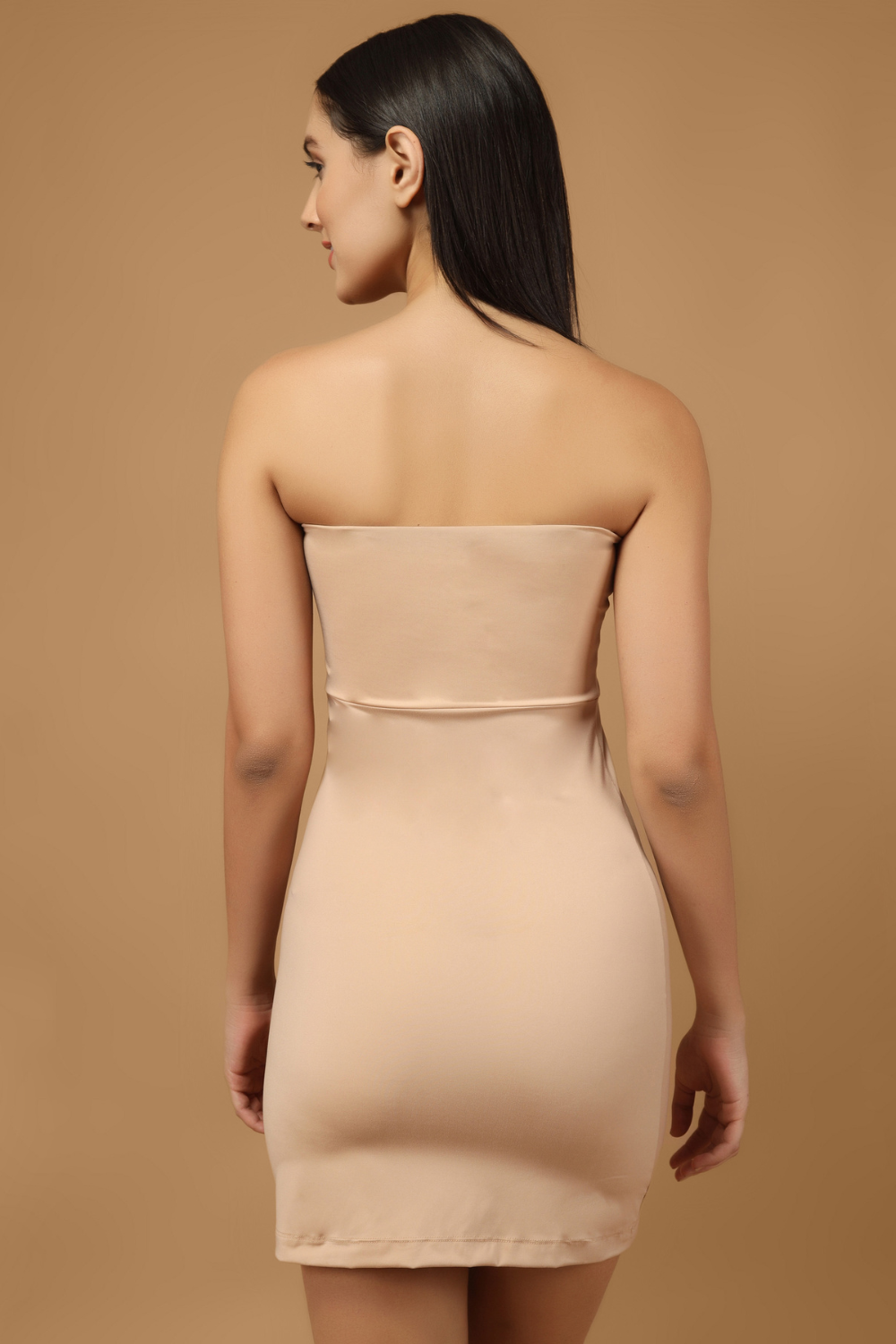 The Active Story Nude Strapless Bustier Shaping Dress