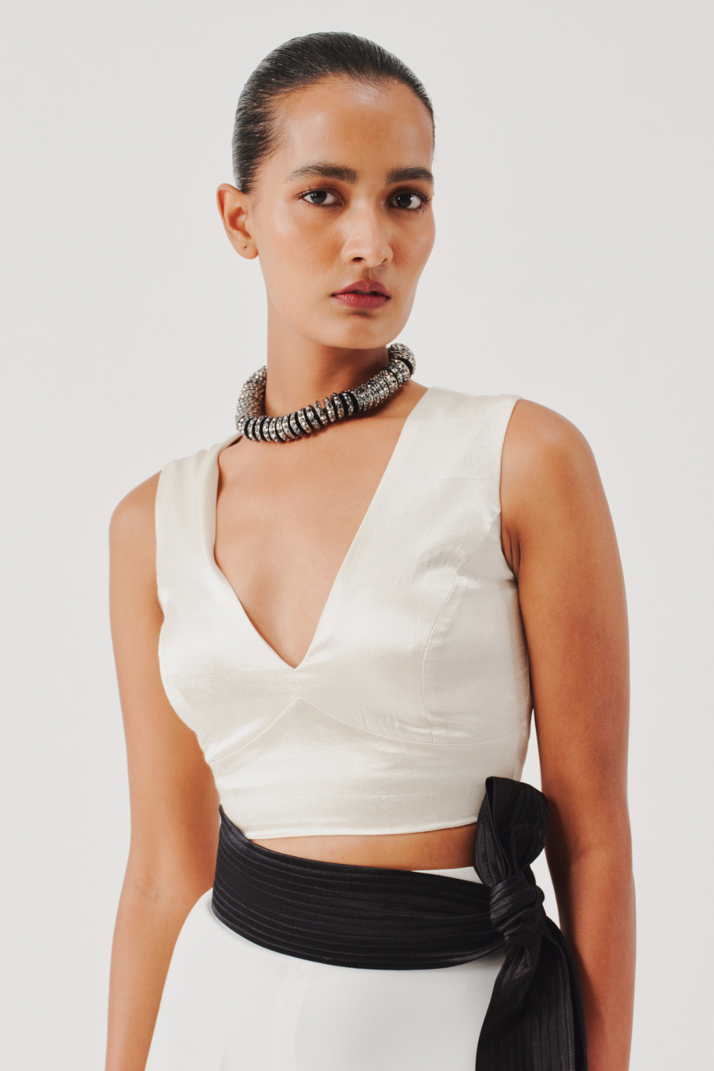 Canopy Clouds Blouse in Ivory