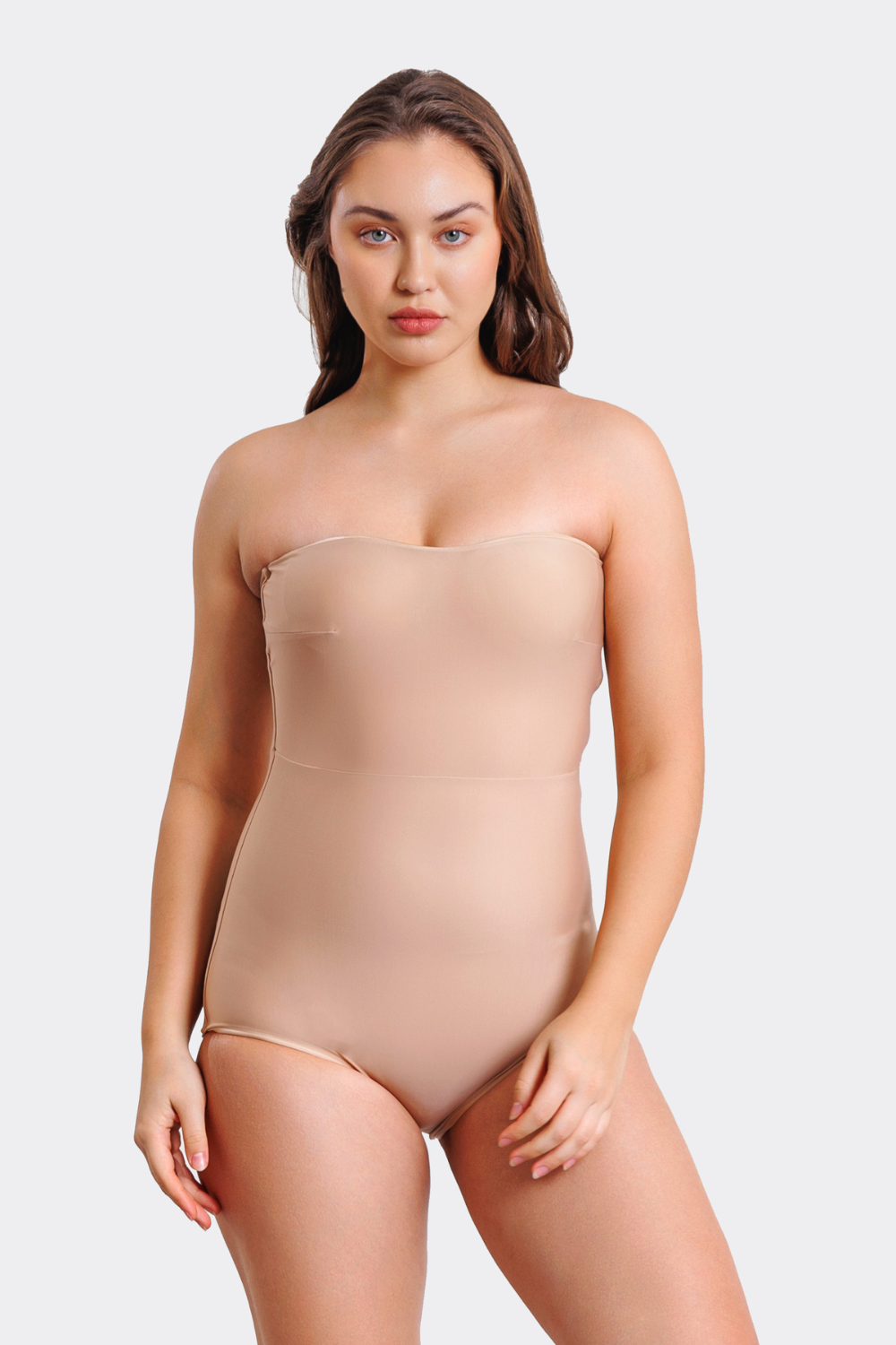The Active Story Nude Strapless Bustier Shaping Bodysuit