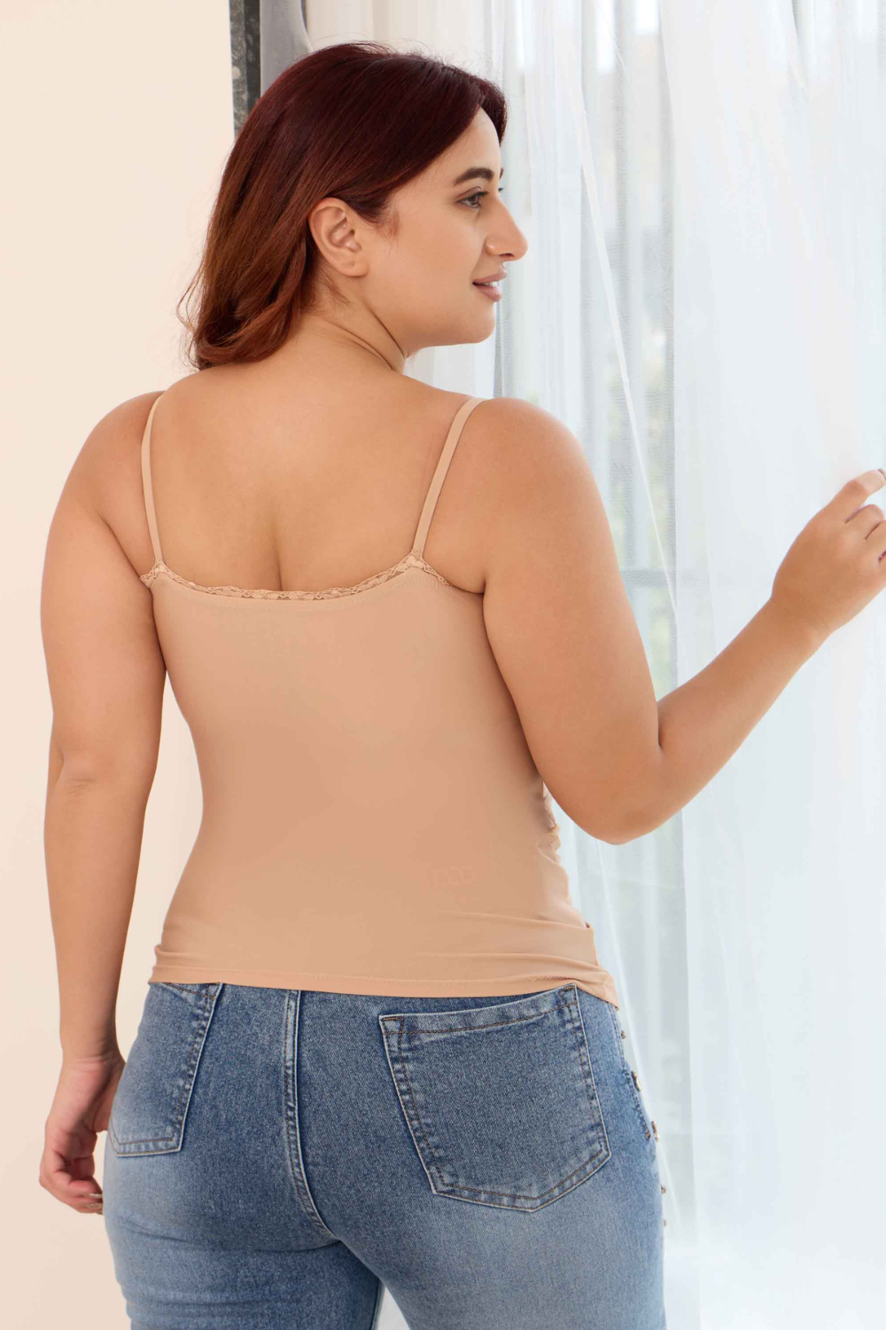 The Active Story Nude Lace Shaping Camisole