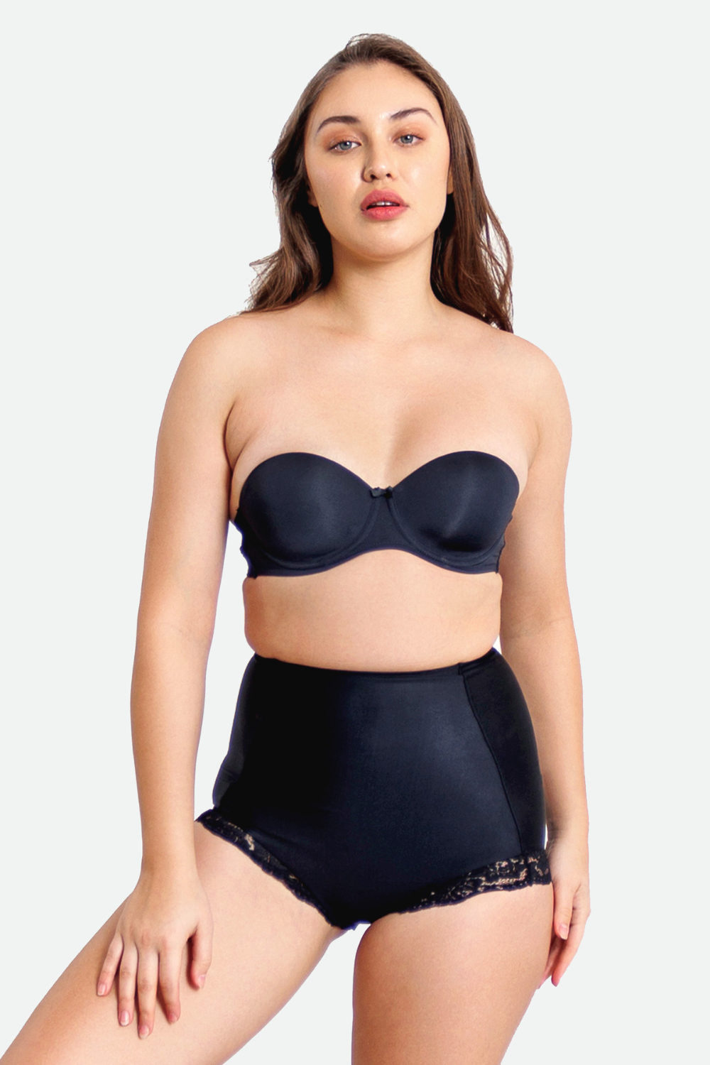 The Active Story Black Lace Tummy Tucker