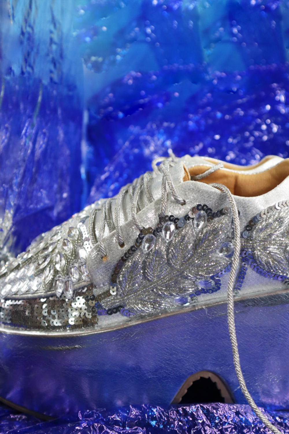 Once Upon A Snowflake Luxe Silver Shoes