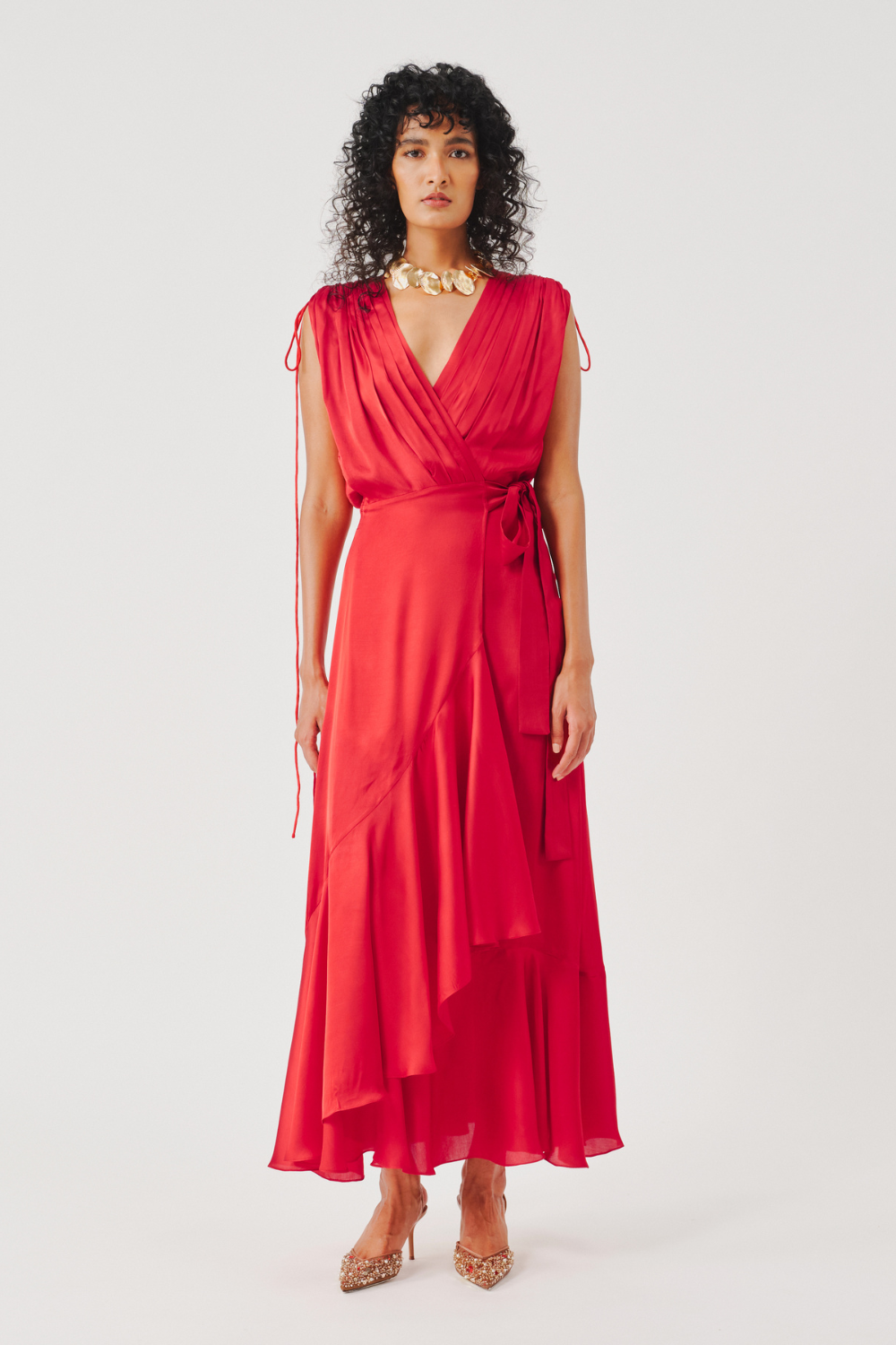 Rumba Dress in Red