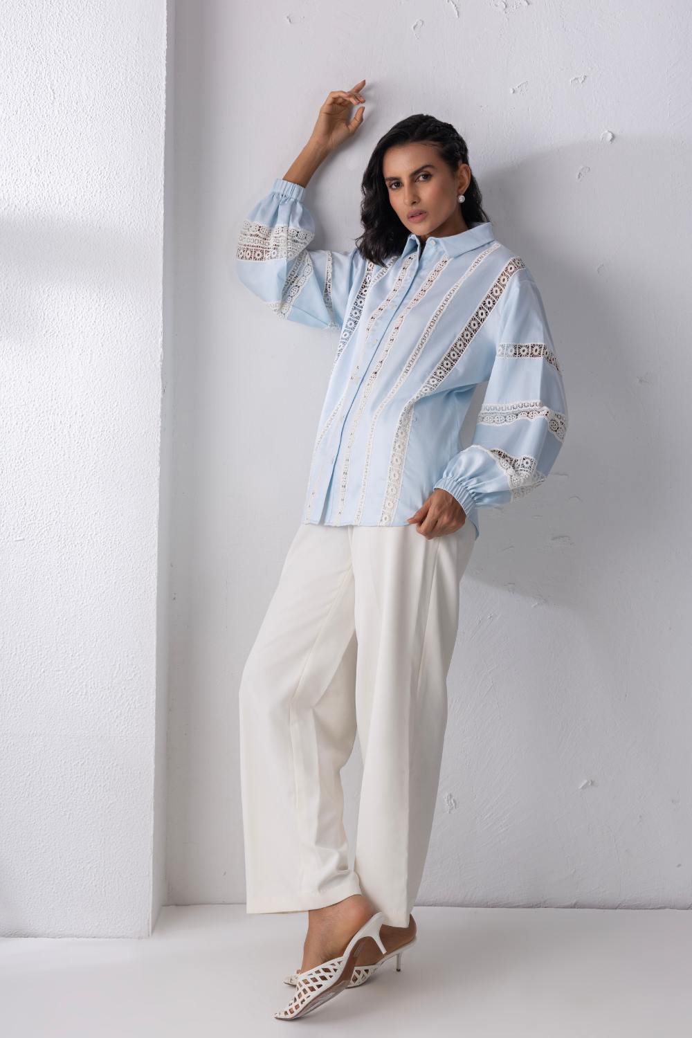 Sky Balloon Sleeved Shirt