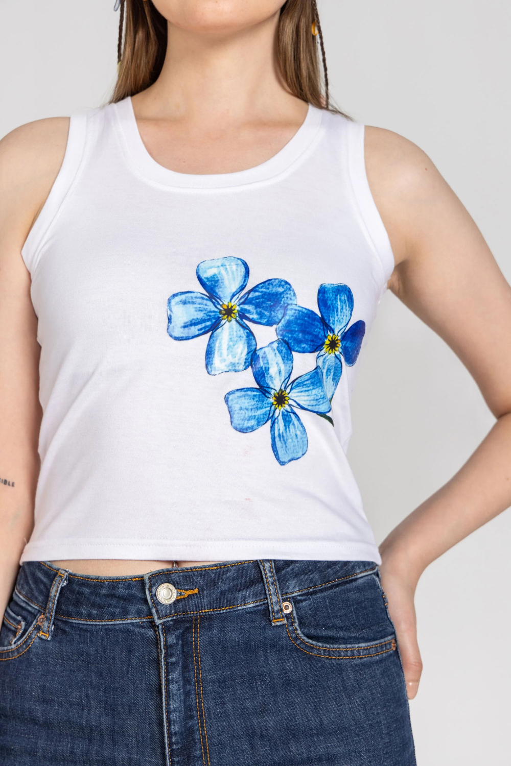 Tank Top Himalayan Poppy