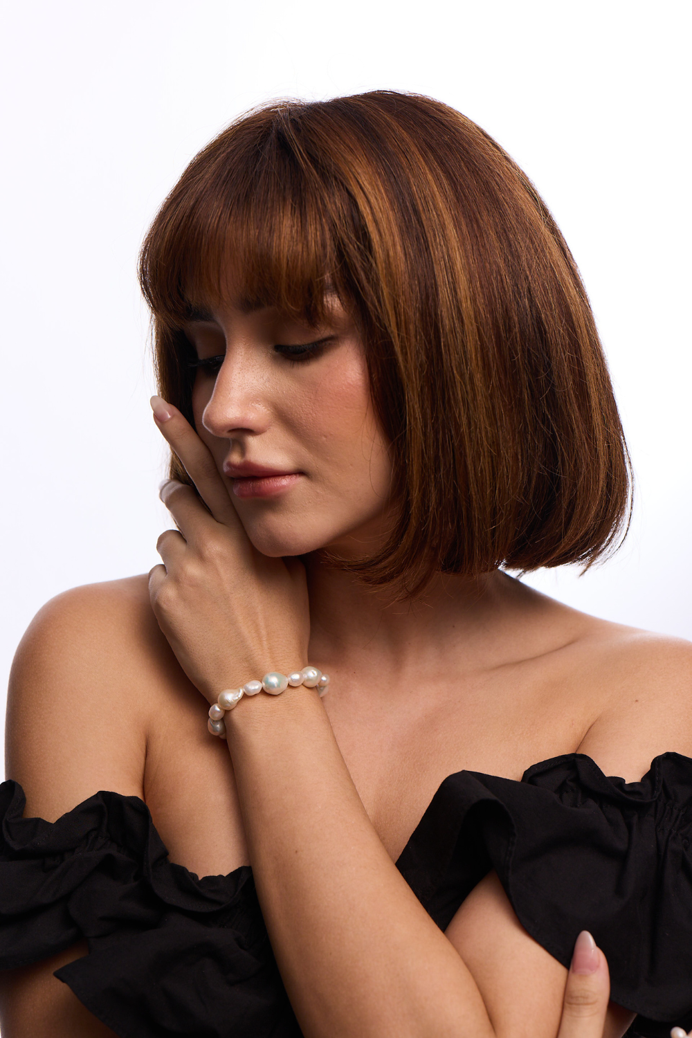 Alternate Baroque Pearl Bracelet