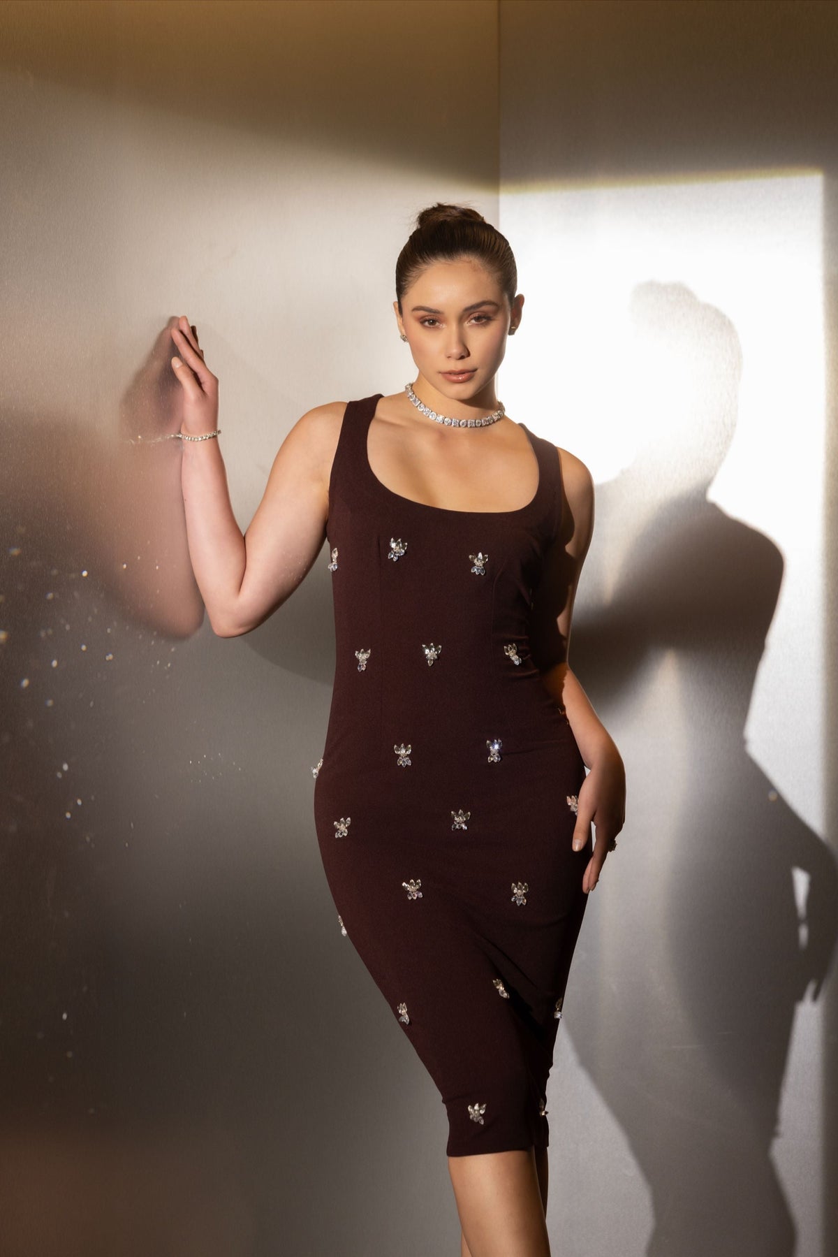 Stone sheath Dress
