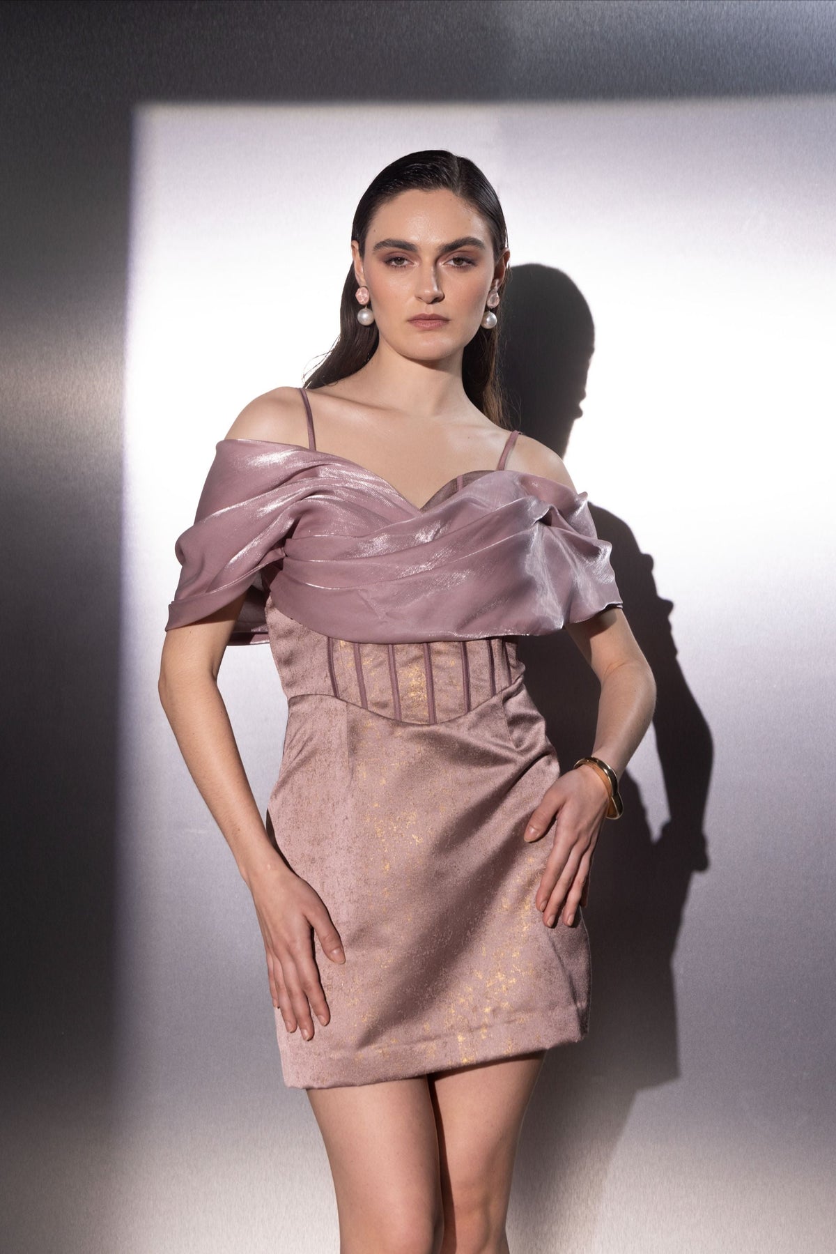 Dusty rose dress