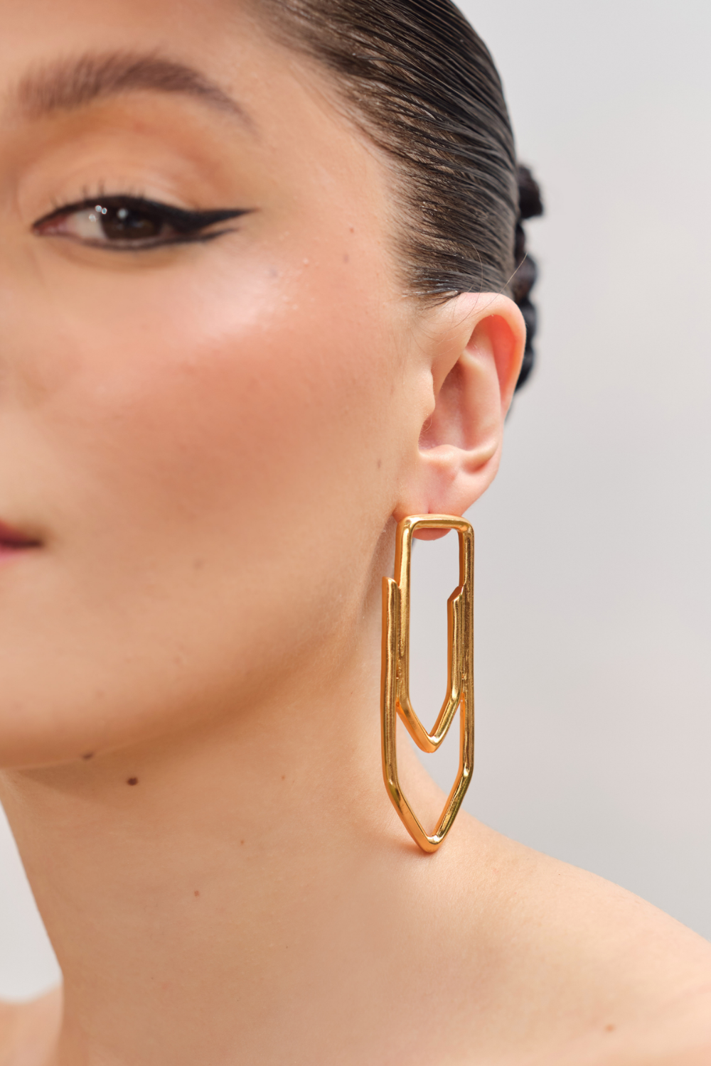 Paper Clip Studs
