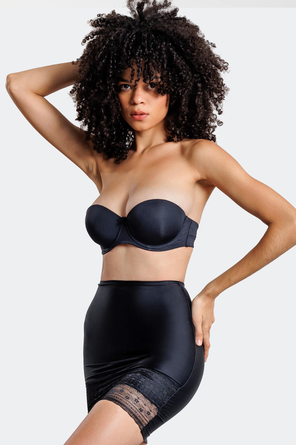 The Active Story Black Lace Shaping Skirt