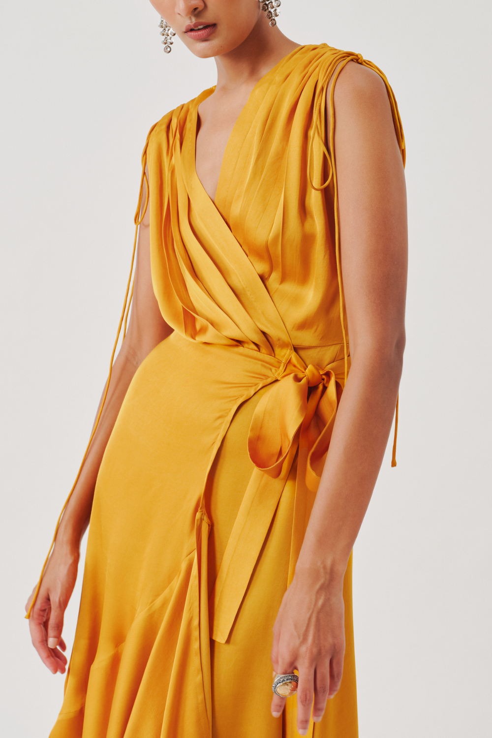 Rumba Dress in Mustard