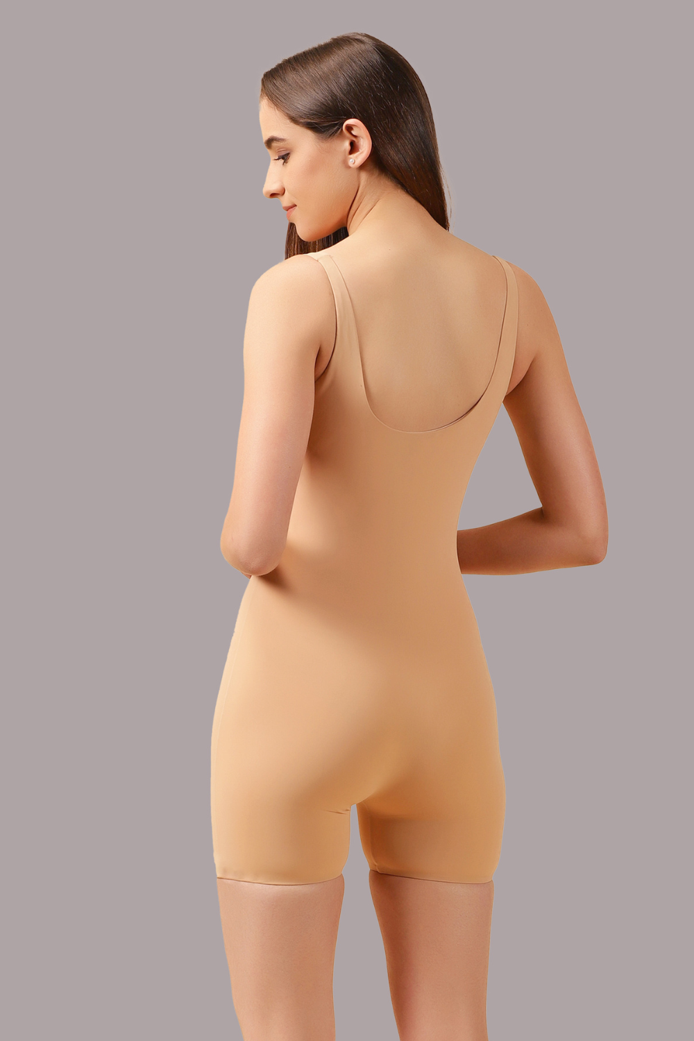 The Active Story Nude Open Bust Shaping Jumper