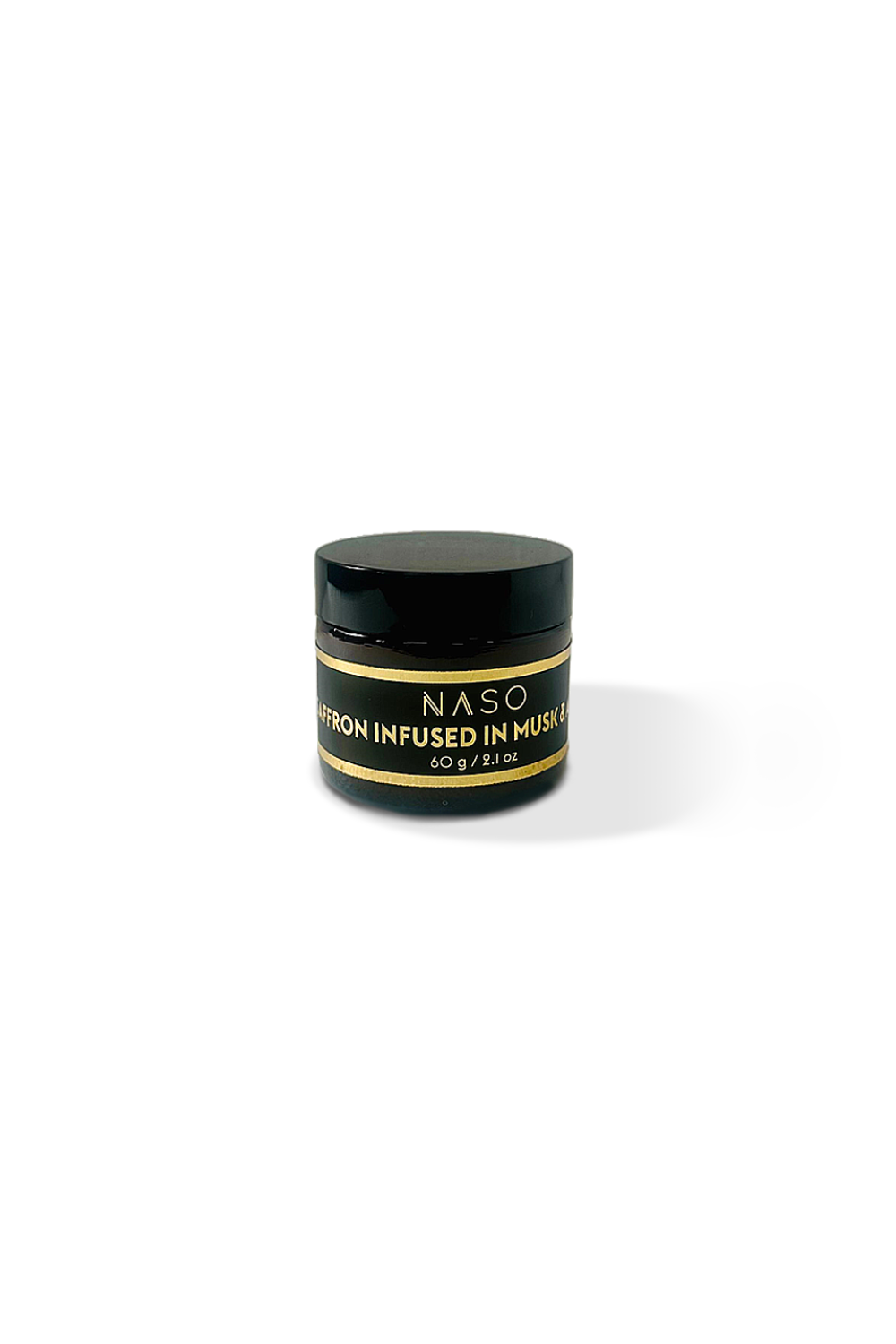 Saffron infused in Musk & Amber / Mini candle