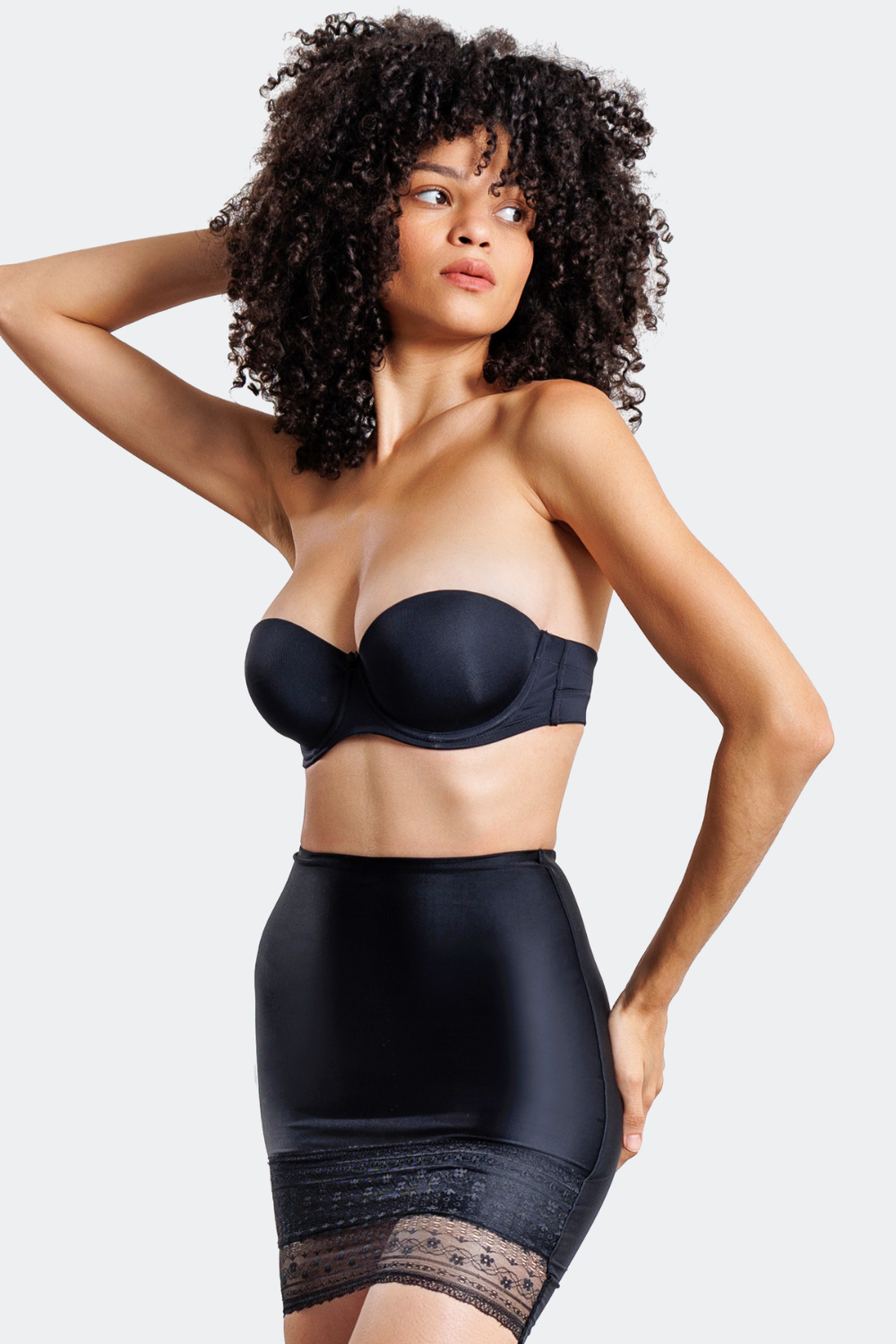 The Active Story Black Lace Shaping Skirt