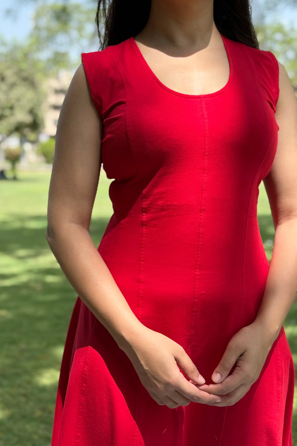 Summer Scarlet Dress