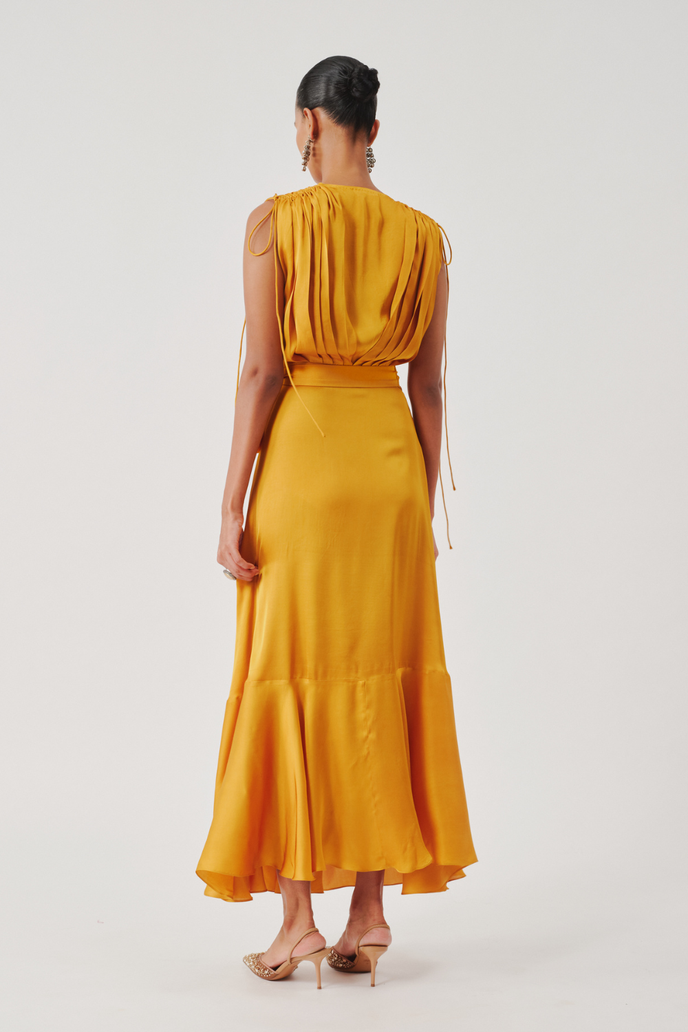 Rumba Dress in Mustard