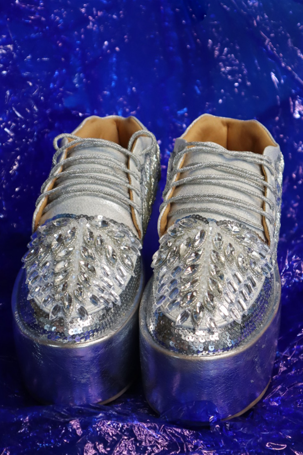 Once Upon A Snowflake Luxe Silver Shoes