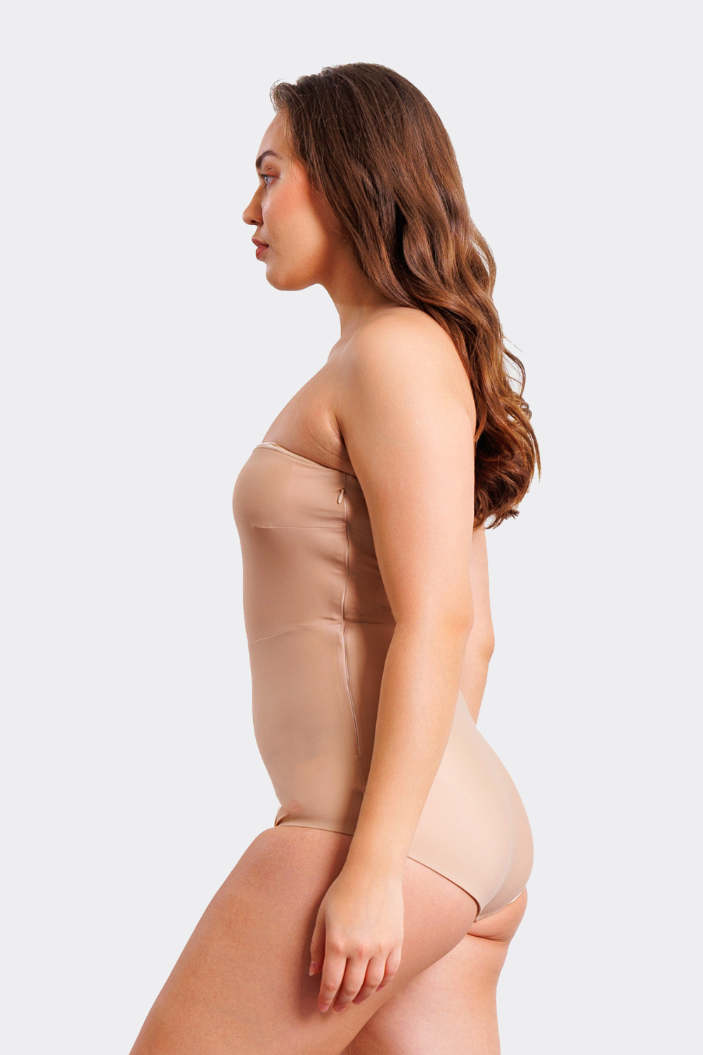 The Active Story Nude Strapless Bustier Shaping Bodysuit