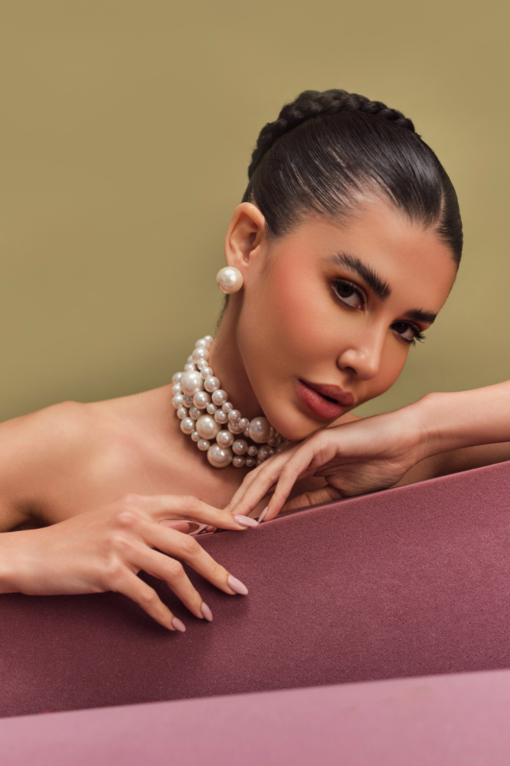 Mixed Pearl Choker