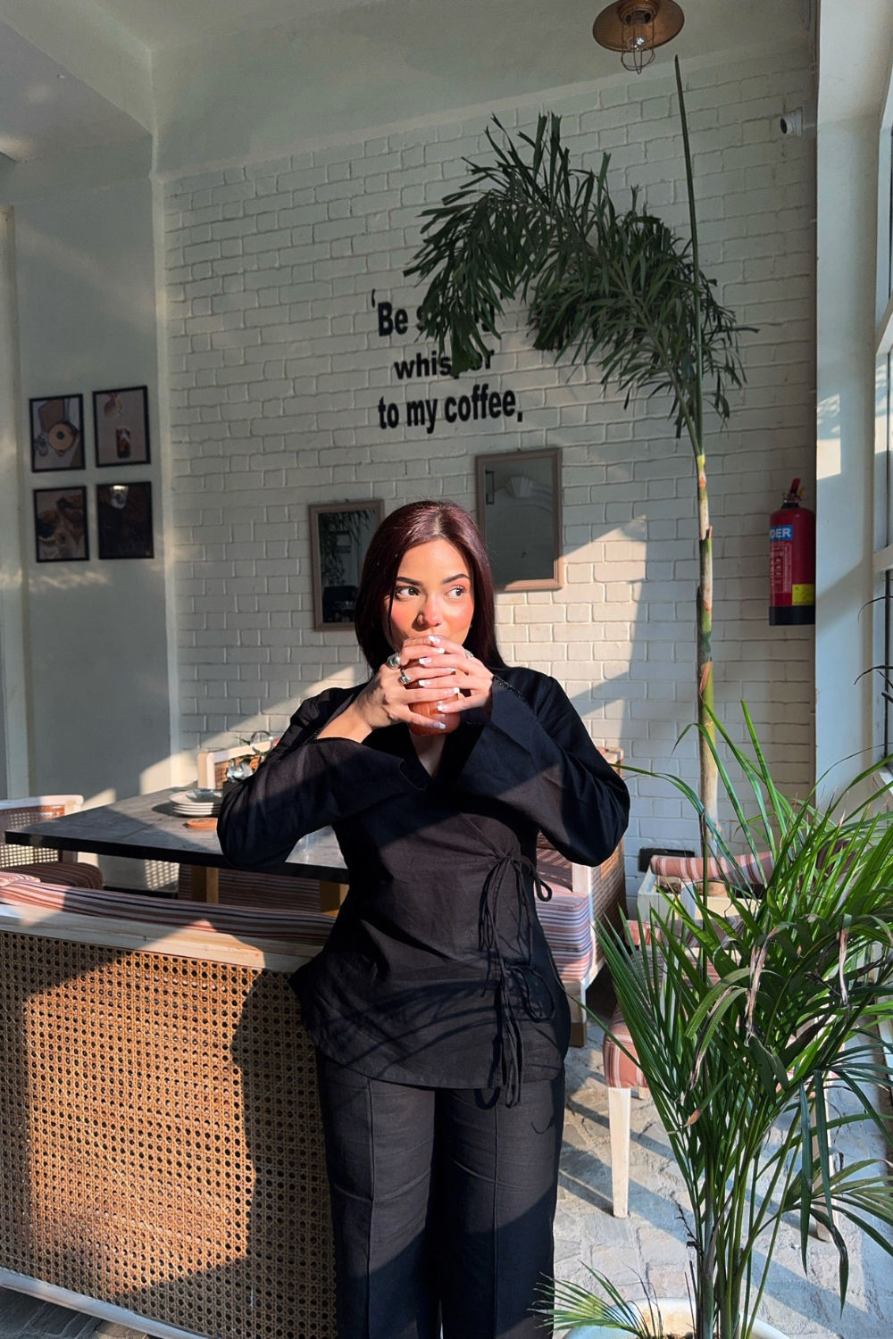 MIDNIGHT LINEN COORD