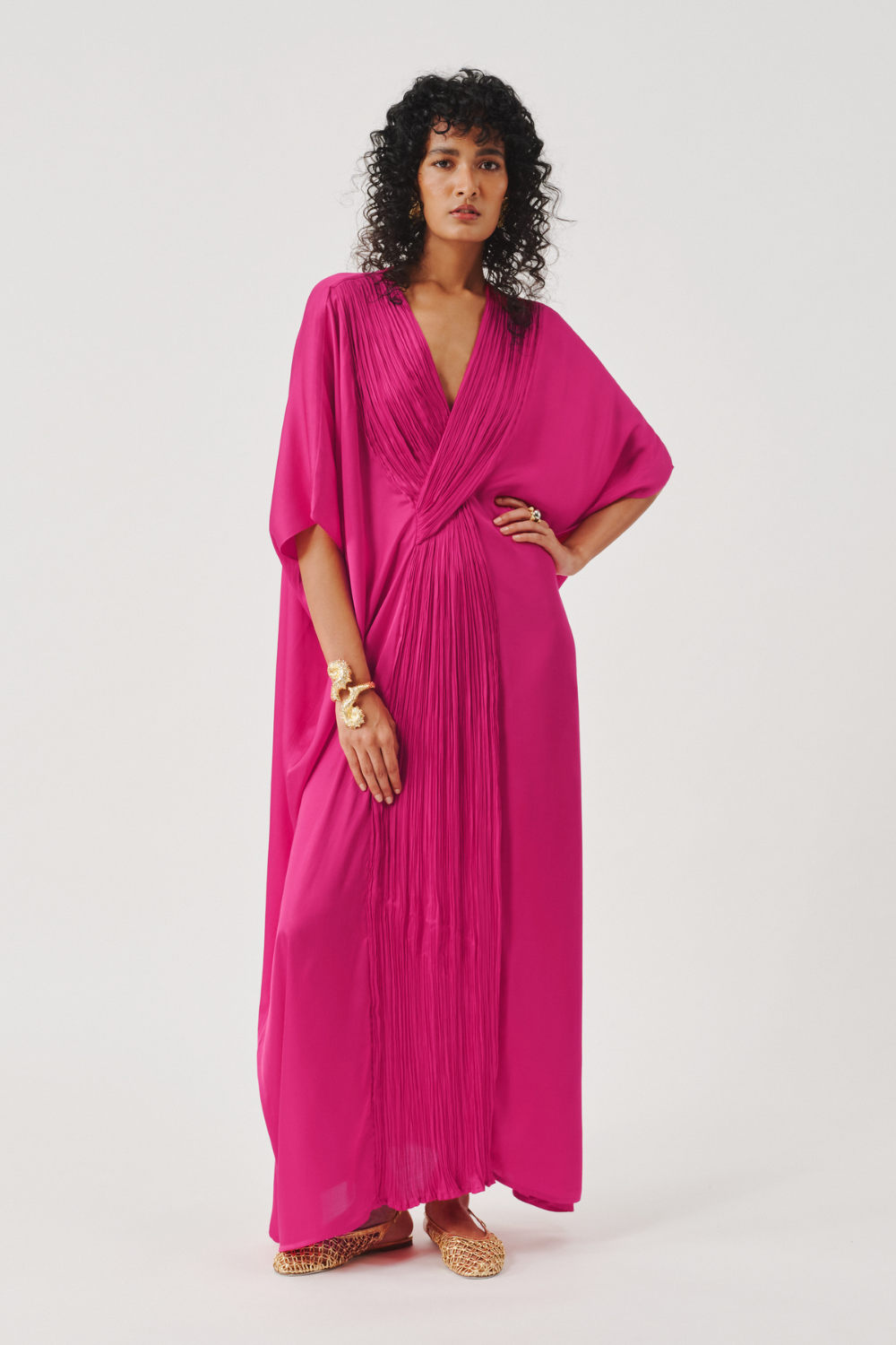 Regal Kaftan in Pink