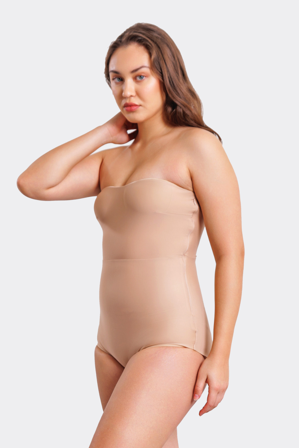 The Active Story Nude Strapless Bustier Shaping Bodysuit