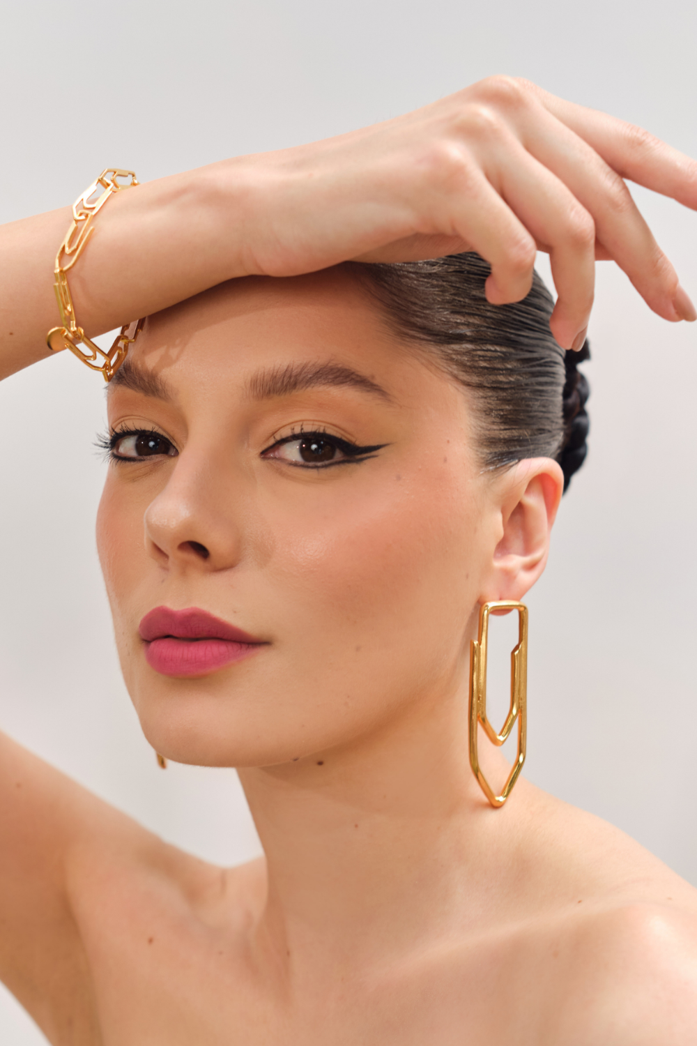 Paper Clip Studs