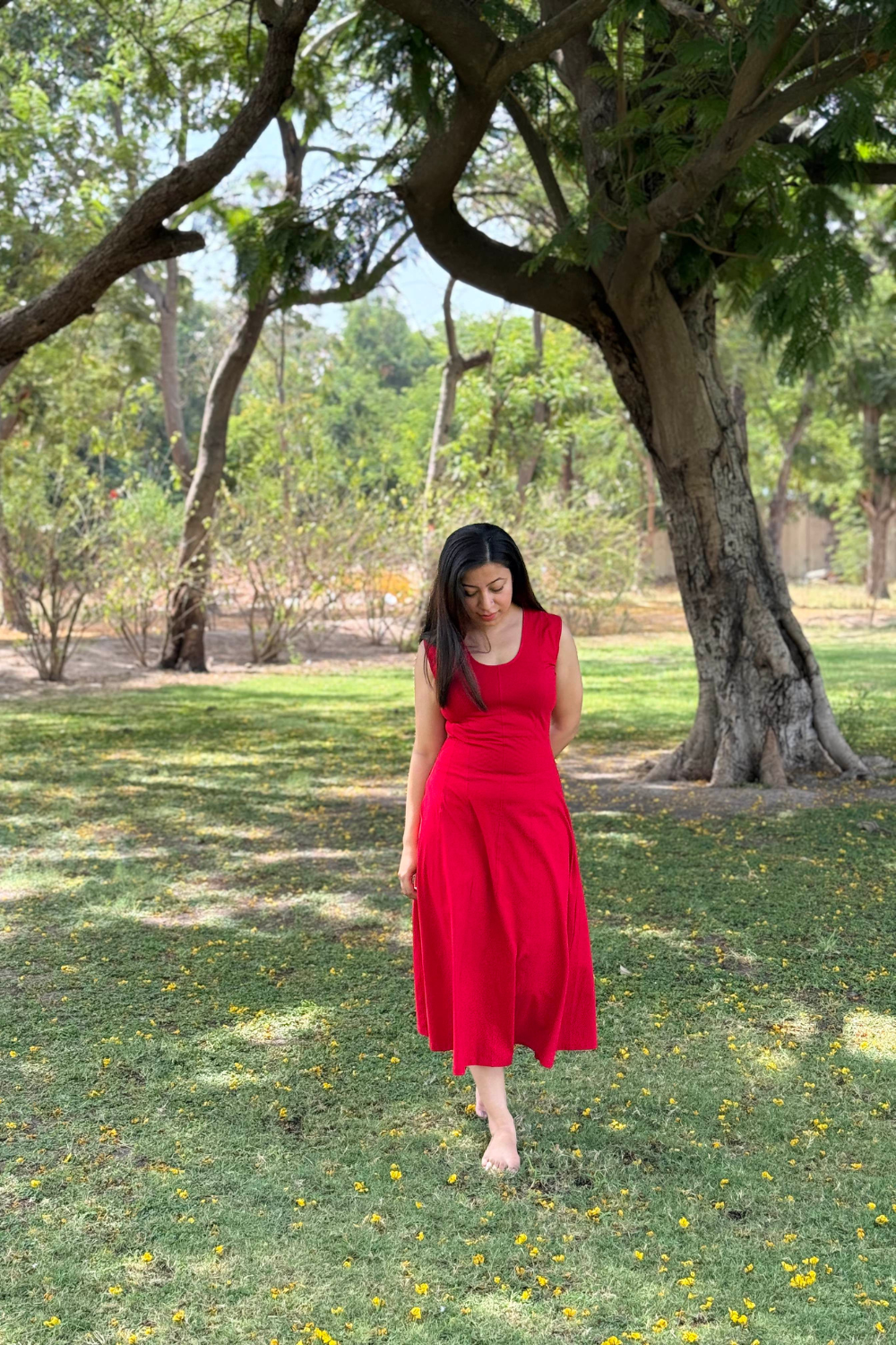 Summer Scarlet Dress