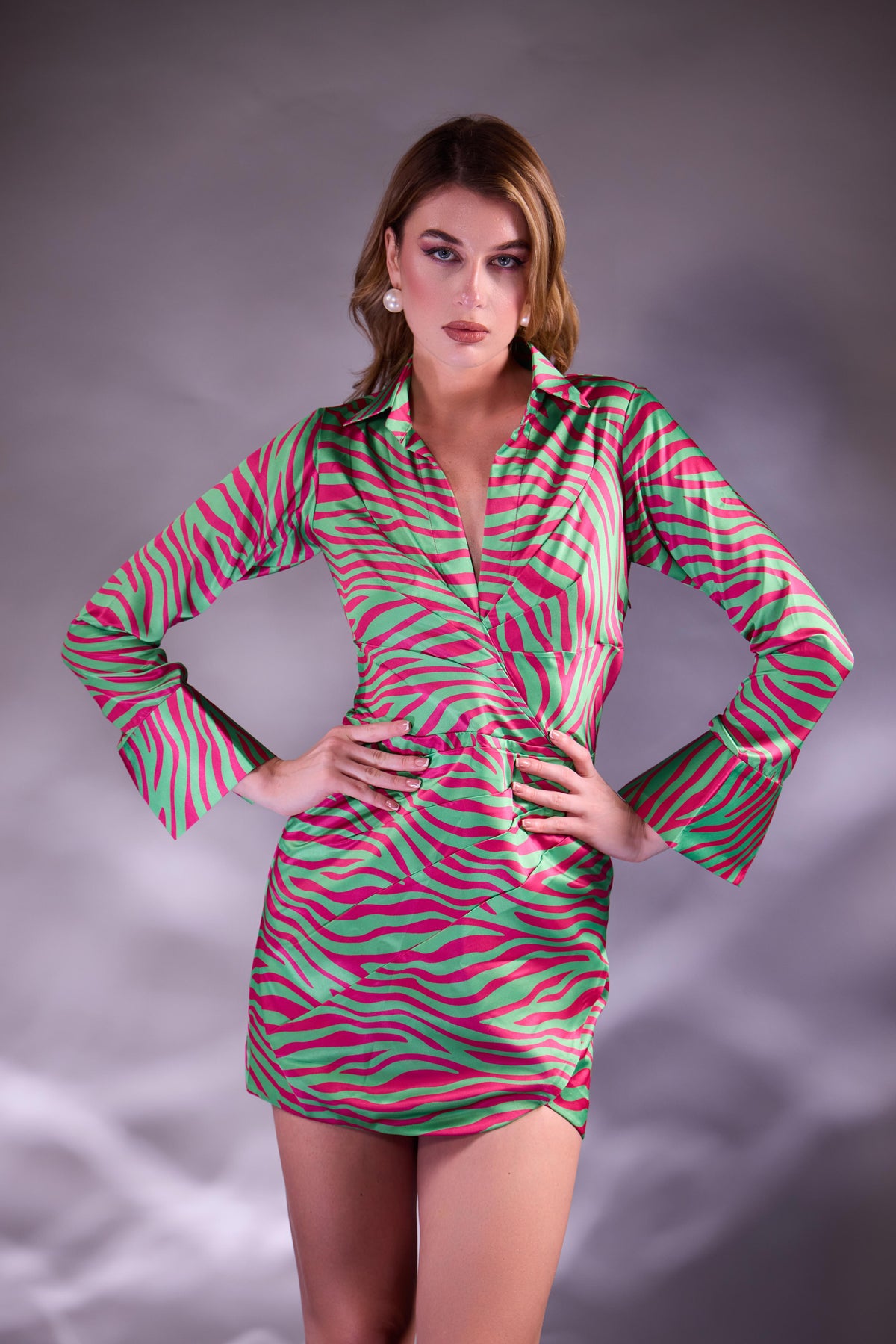 Ms. Zebra Dress